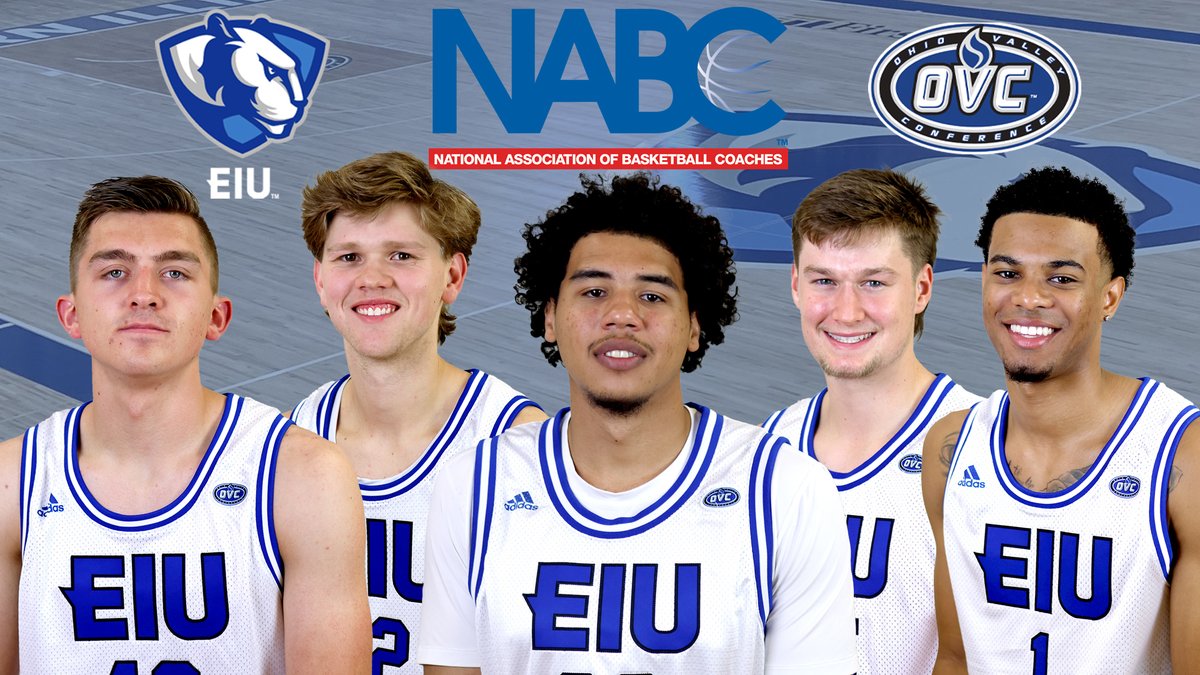 Five <a href="/eiubasketball/">EIU Men’s Basketball</a> players were named to the <a href="/NABC1927/">NABC</a> Honors Court released on Monday

Carson Prost, Corey Sawyer Jr., Dan Luers, Kooper Jacobi and Rodolfo Bolis all earn academic honor

Release 🏀🎓👀⬇️
eiupanthers.com/news/2024/7/15…