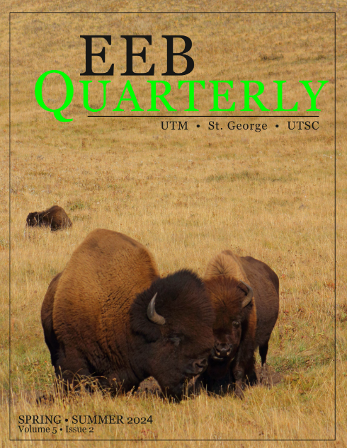 University of Toronto EEB (@eebtoronto) on Twitter photo Volume 5, Issue 2 of the #EEBQuarterly is out: theeebquarterly.github.io!
In this issue: <a href="/TheEEBAtwood/">Moved to @eebatwood.bsky.social</a> recap, a feature about how we use AI, and a beautiful visual abstract.
Cover: <a href="/ZifangX/">Zifang Xiong</a>
Editor-In-Chief: <a href="/vicki_mzhang/">vicki</a> Volume 5, Issue 2 of the #EEBQuarterly is out: theeebquarterly.github.io!
In this issue: <a href="/TheEEBAtwood/">Moved to @eebatwood.bsky.social</a> recap, a feature about how we use AI, and a beautiful visual abstract.
Cover: <a href="/ZifangX/">Zifang Xiong</a>
Editor-In-Chief: <a href="/vicki_mzhang/">vicki</a>