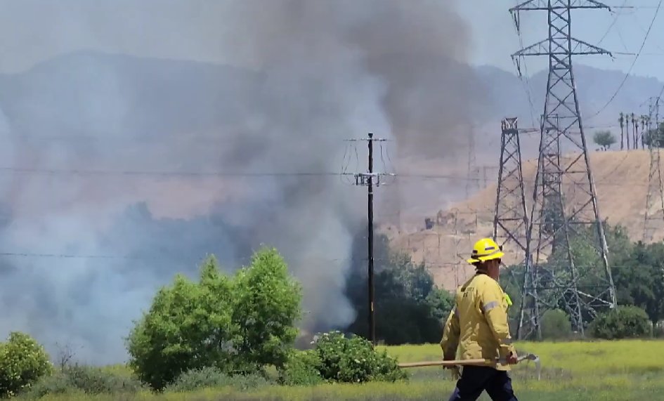 KernFiregraph's tweet photo. Last month the 10 acre #ChesterFire. https://t.co/p5JGC5vNFQ