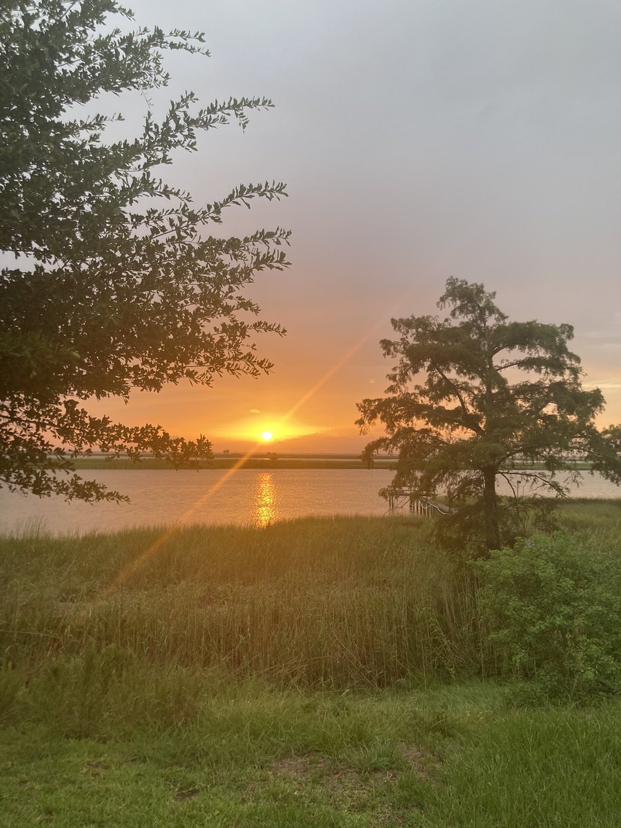 Spent the weekend in Anahuac, TX with family and friends. A little hot, but beautiful sunsets over Trinity Bay were outstanding.