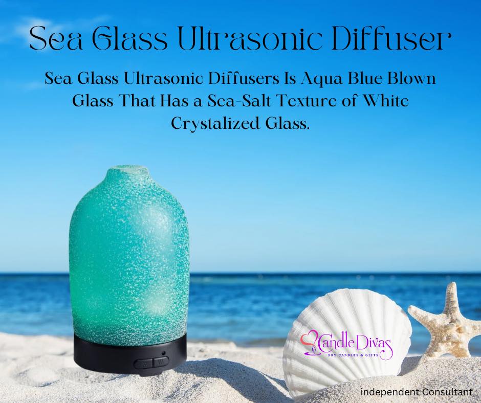 ellenblogs's tweet image. Sea Glass Ultrasonic Diffusers Is Aqua Blue Blown Glass That Has a Sea-Salt Texture of White Crystalized Glass.
Choose Between 8 Led Colors for a Single-Color Glow or Allow Light to Rotate Between All Colors. 
candledivas.com/?ref=144
#diffuser #candledivasandgifts #CandleDivas