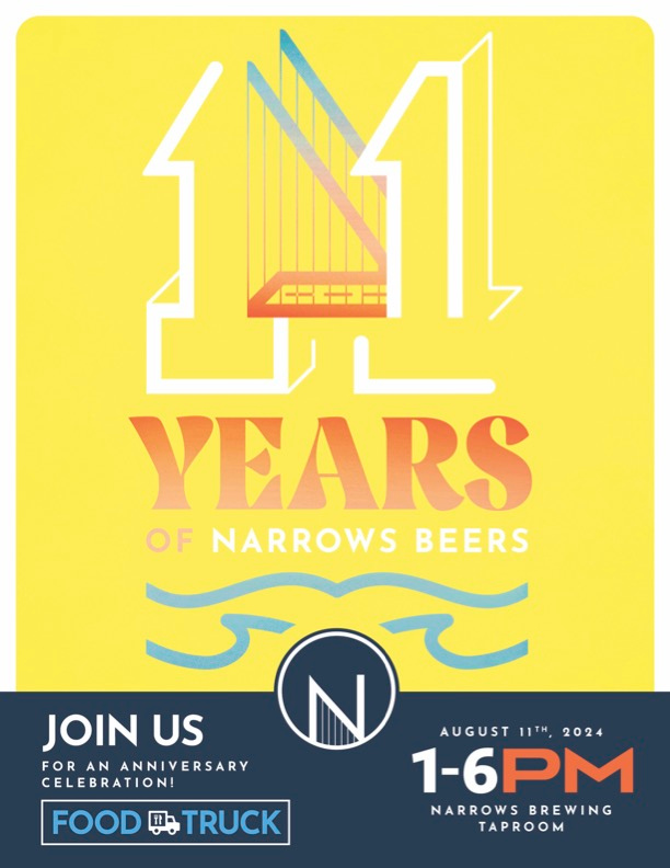 🎉 It’s that time of year again! We’re celebrating 11 amazing years in the brewery biz with a big anniversary party August 11th! 🍻 Join us for beer (obviously), delicious bites from a food truck, and the release of our Queen Octo Anniversary Beer 🐙