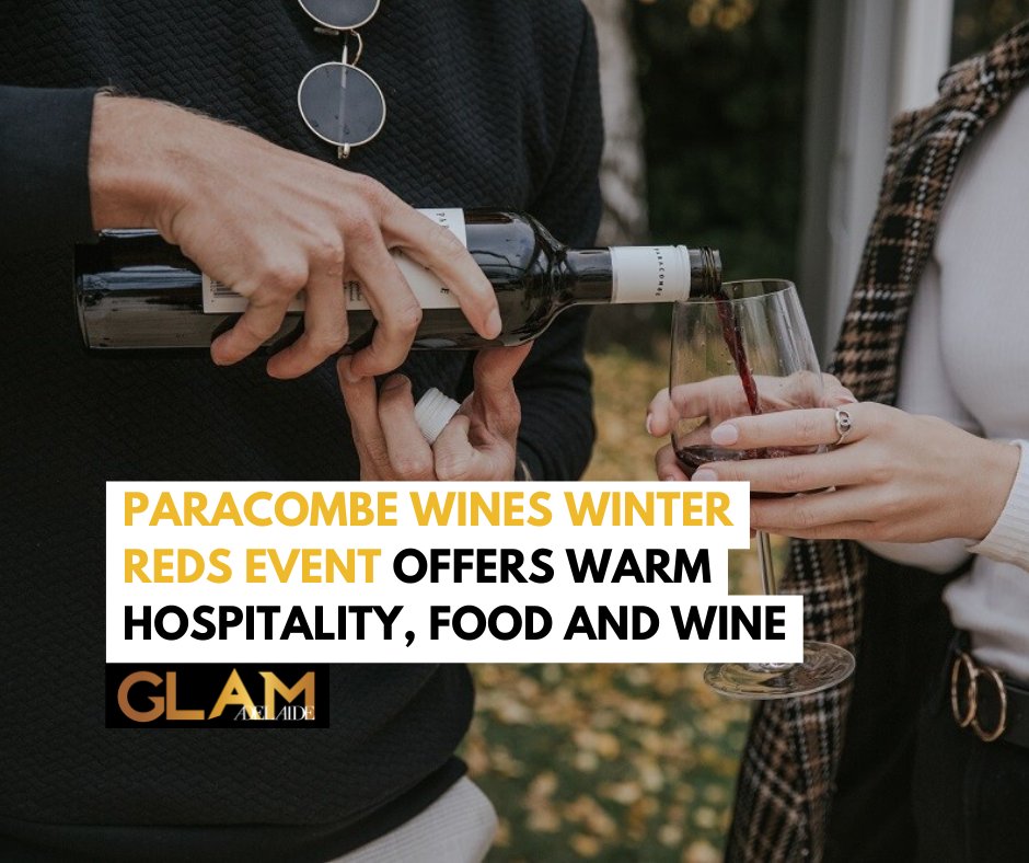Paracombe Wines is hosting a stunning Leisurely Lunch experience for Winter Reds that promises warm hospitality, a cozy atmosphere, a delicious lunch, and - of course - award winning wines. 🍷

Read more >> hubs.ly/Q02GwG0K0  #adelaide #glamadelaide #southaustralia
