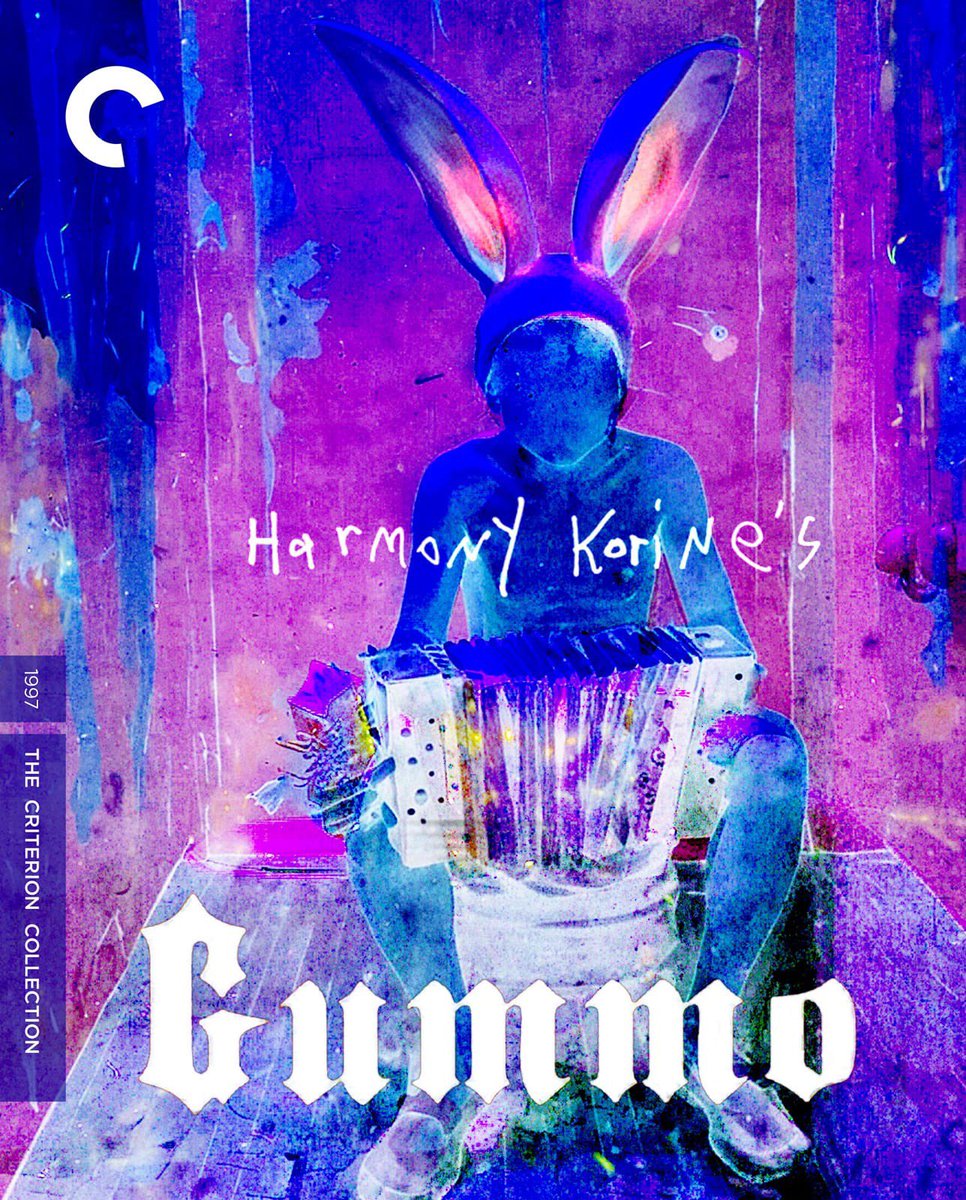 하모니 코린 감독의 컬트 영화 <구모> 4K 크라이테리언 컬렉션 커버 아트 10월 출시 예정 https://criterion.com/films/29016-gummo…Translate post