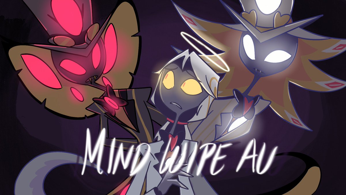 EMositeCC's tweet photo. Mind Wipe AU

Because snake forms aren't common in Heaven, Pentious has to change forms per Sera’s orders in order to not make waves. At the same time, she places a spell on him that prevents him from speaking about who he was before and his time in Hell. (1/5) #HazbinHotel https://t.co/VqyjGrV4cH