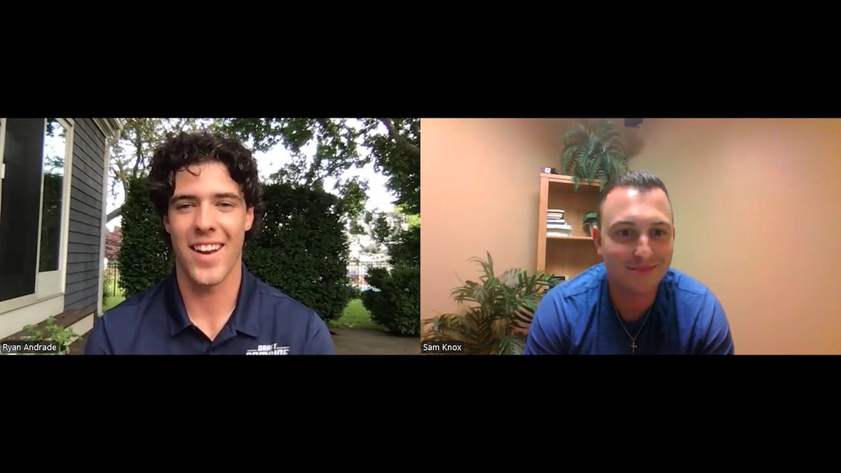 Just caught up with Andrade via zoom.

"I've dreamed of this for as long as I can remember."

Hear from him at 6 on 12 News! <a href="/wpri12/">WPRI 12</a> <a href="/RyanAndrade24/">Ryan.a.24</a>