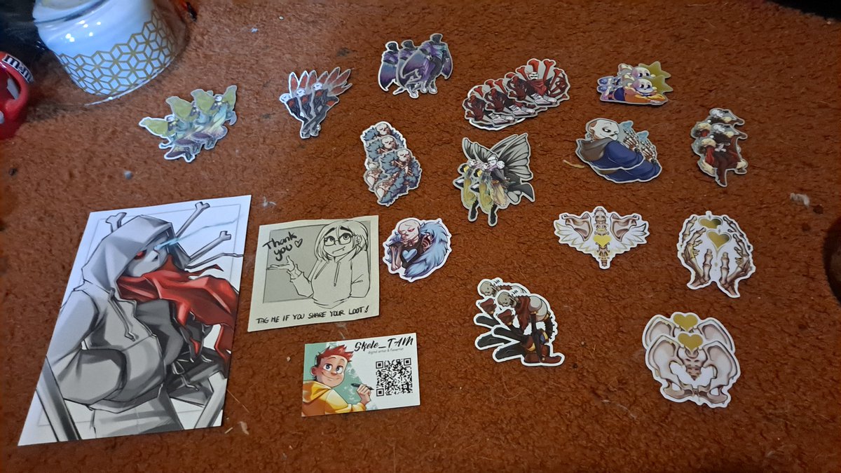 Melvin (@jbirdvoss95) on Twitter photo Thank you so very much <a href="/bones_on_skin/">Sanny 🛹🎧(Alive on 🦋)</a> !! I finally got a lot that I was wanting and the rest came today :D
Wanted to be sure I had enough so I got some doubles XD I'll most likely show them again when they are laminated
Also still planning to get more of I can >:D Thank you so very much <a href="/bones_on_skin/">Sanny 🛹🎧(Alive on 🦋)</a> !! I finally got a lot that I was wanting and the rest came today :D
Wanted to be sure I had enough so I got some doubles XD I'll most likely show them again when they are laminated
Also still planning to get more of I can >:D