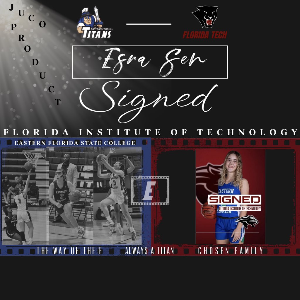 Our Esra Sen signed to Florida Institute of Technology! We are so proud of you and can’t wait to witness you stand out in our hometown✨ #AlwaysATitan
