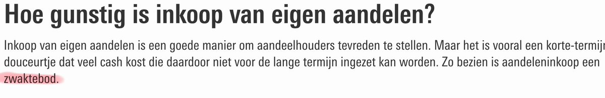 jsshgnt's tweet image. #Triodos

Niet ik, want té ‘bevooroordeeld’ als #certificaathouder, maar laat ik morningstar.nl aan het woord:

Lijkt sterk, maar is #zwaktebod Rijpkema!
Alleen als hij niet anders kan zal dit gebeuren en dan weet je ook genoeg.