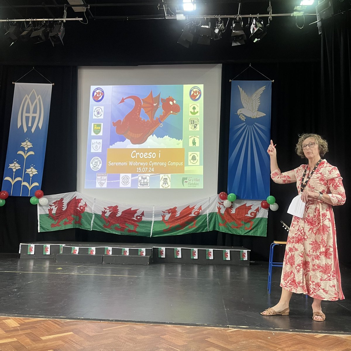 Tîm Cymraeg-Fflint tweet media