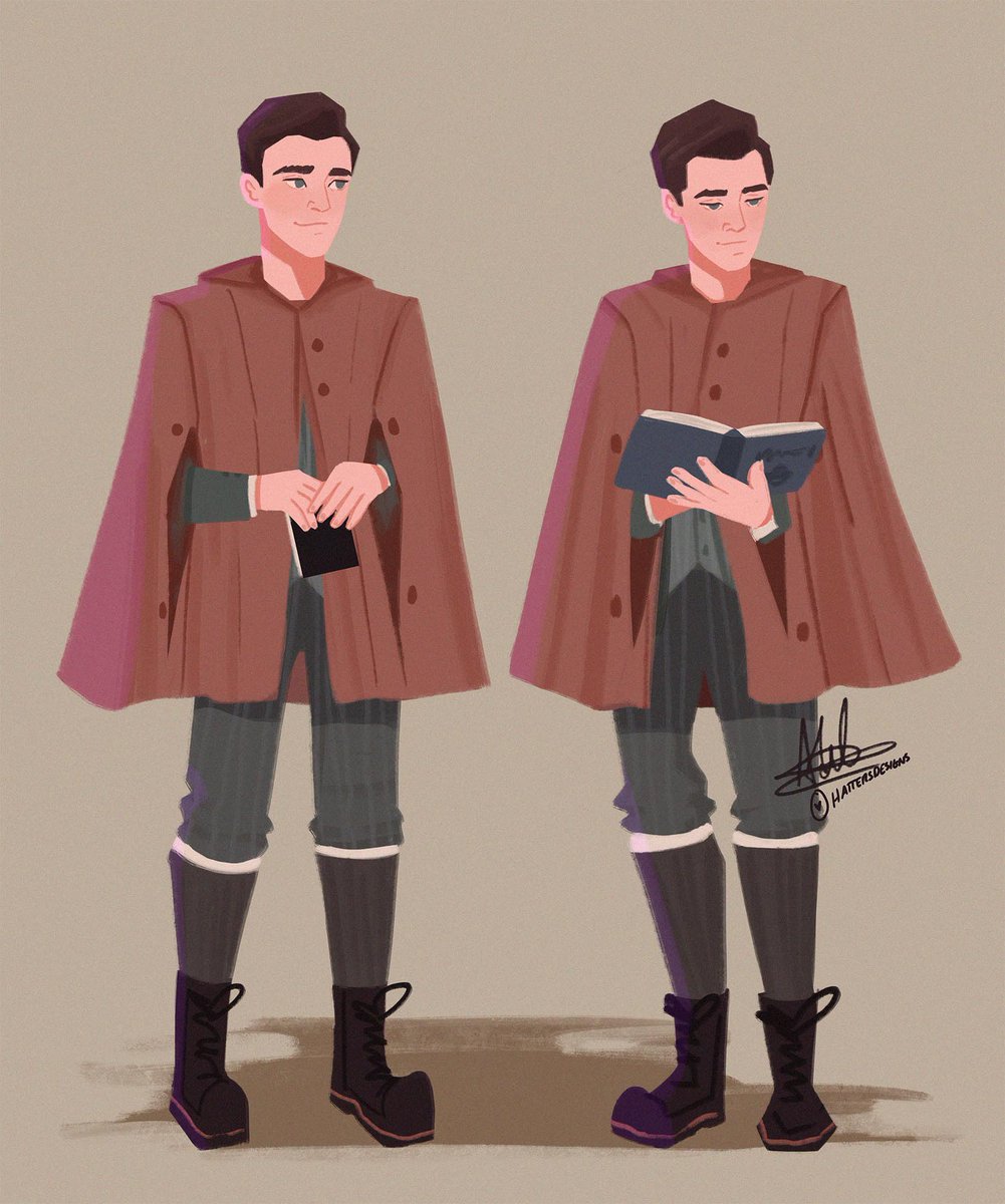 hattersdesigns's tweet photo. Everything is the same but Edwin wears a cape 🔍😌 #DeadBoyDetectives https://t.co/iYqMgTeJjs
