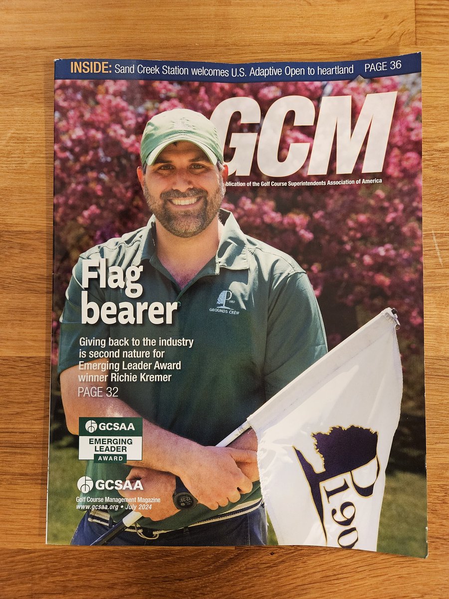 Richie Kremer, CGCS tweet media