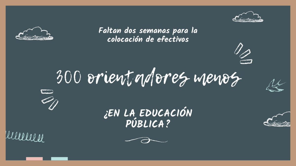 OxLaPublica's tweet image. 🆘No se olvide de las 300 plazas de Orientación Educativa que están pendientes. Fantan solo dos semanas para la colocación de efectivos y aún no sabemos nada de las Unidades de Acompañamiento.
