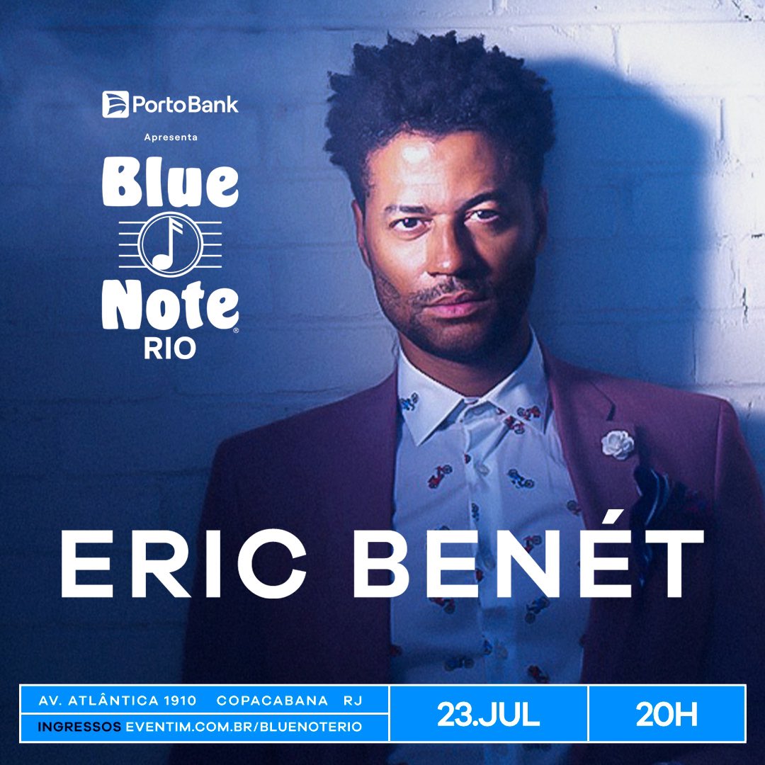 Brazil!! I have two shows this month... São Paulo on July 22nd and Rio on July 23rd. Grab your tickets now!  São Paulo tickets: eventim.com.br/artist/eric-be…
 Rio tickets: eventim.com.br/artist/eric-be…