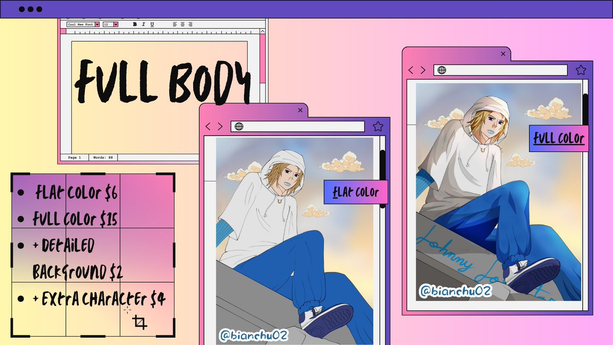 ♡• Bianchu •♡ c0mms open! tweet media