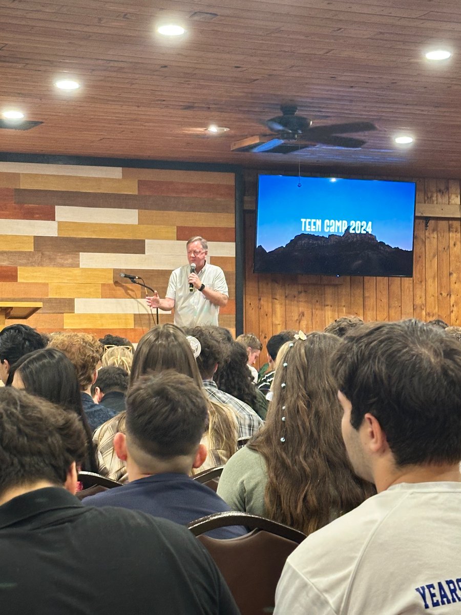 ChrisChadwickSD's tweet photo. Please #Pray for @ClarkBosher as he #preaches to our #teens #YouthCamp2024 https://t.co/30XhDdagRy