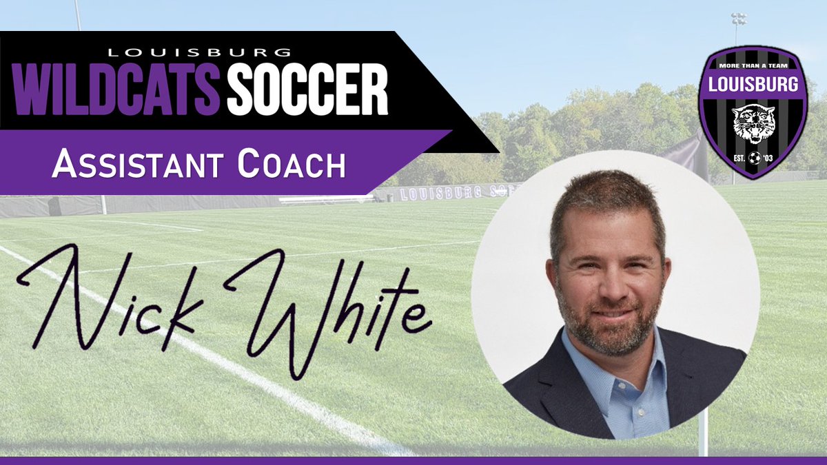 BREAKING -- Nick White announced as LHS Men's Soccer Assistant Coach!

#WildcatSoccer #IBelieve