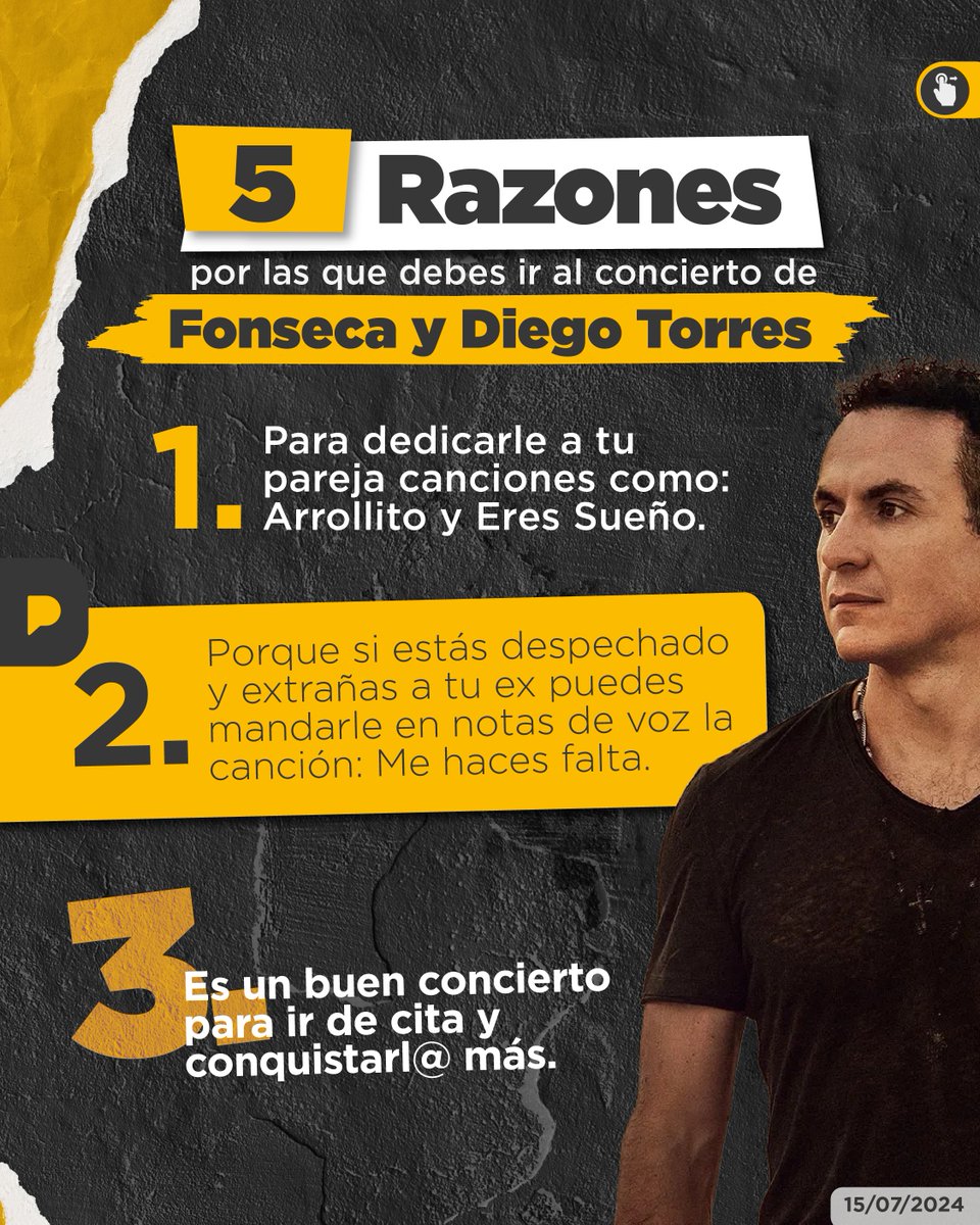 LaPosta_Ecu's tweet photo. Ahora que ya te dieron ganas de ir al concierto de @Fonseca y @diegotorres, participa en este giveaway. Haz tu sueño realidad con @Ticketshow y no esperes más para que lleves a todo tu ganado. #SoHighEvents #GuayaquilCountryClub https://t.co/Fx26SDhxE1