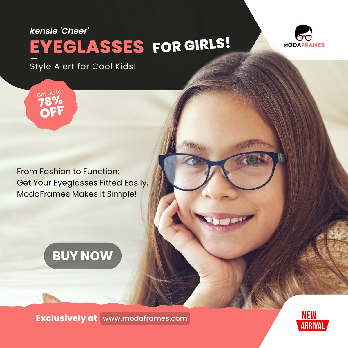 ModaFrames's tweet image. 👀 Looking for stylish, affordable glasses for your girl?
modaframes.com/products/kensi…
Check out kensie &apos;Cheer&apos; frames, exclusively at ModaFrames!
🐱 Cat eye shape
🔧 Durable construction
💰 Up to 78% off!
🌈 Fun color options
Upgrade her look without breaking the bank!
#ModaFrames