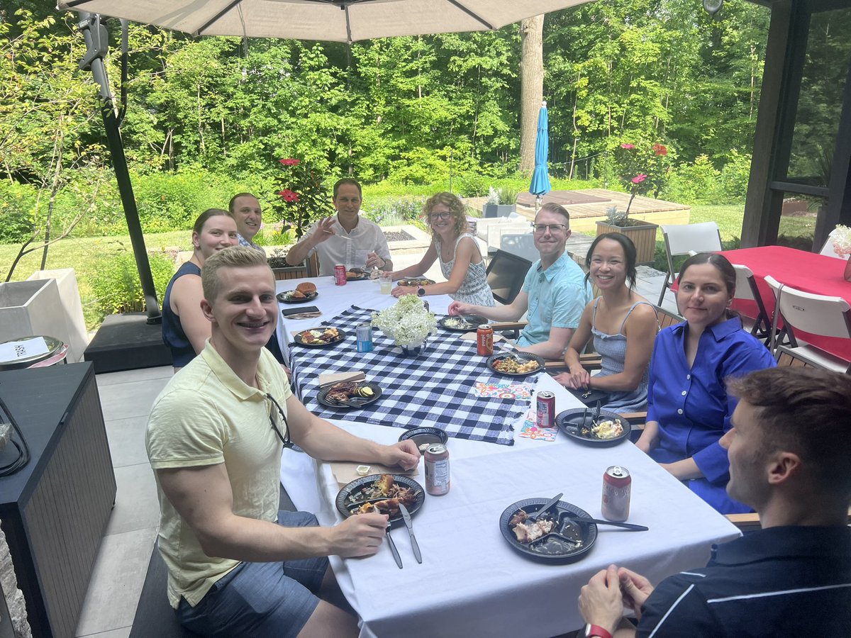 kbilimoria's tweet photo. Year 13 of the annual SOQIC BBQ for our research team!  Beautiful day and loved seeing everyone together. Great fun to have some of the Chicago folks come down and hang with our Indy team. (Always forget to take enough pics) @IU_Surgery @IU_SOQIC @Regenstrief https://t.co/8NNYNNXxlN