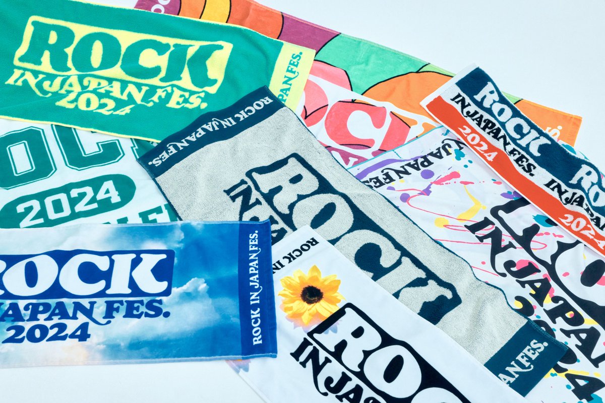 ROCK IN JAPAN FES. 2024】 グッズ紹介記事vol.5公開👕✨ 《フェス