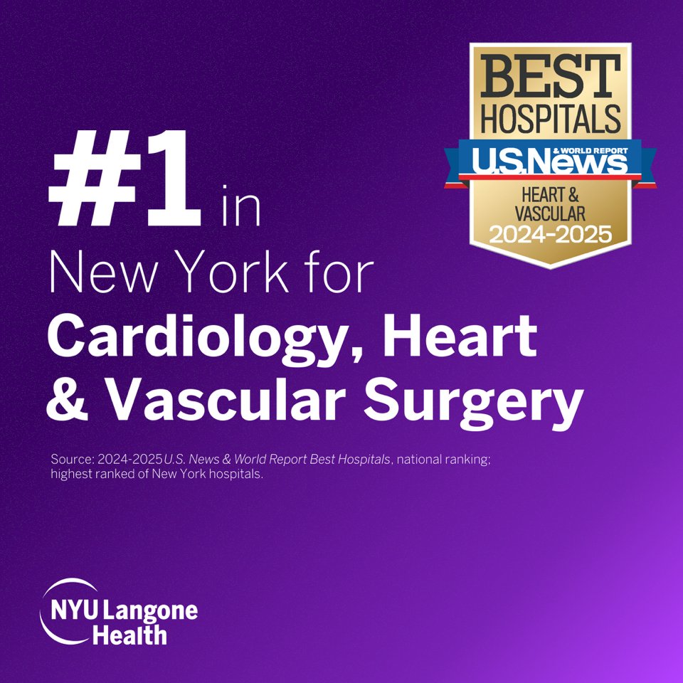 Glenn Fishman (@glennfishman) on Twitter photo #1 in New York and #2 in the Nation according to U.S. News & World Report! So proud of our faculty, fellows and staff <a href="/nyulangone/">NYU Langone Health</a> who strive each and every day to provide world-class cardiovascular care. #1 in New York and #2 in the Nation according to U.S. News & World Report! So proud of our faculty, fellows and staff <a href="/nyulangone/">NYU Langone Health</a> who strive each and every day to provide world-class cardiovascular care.