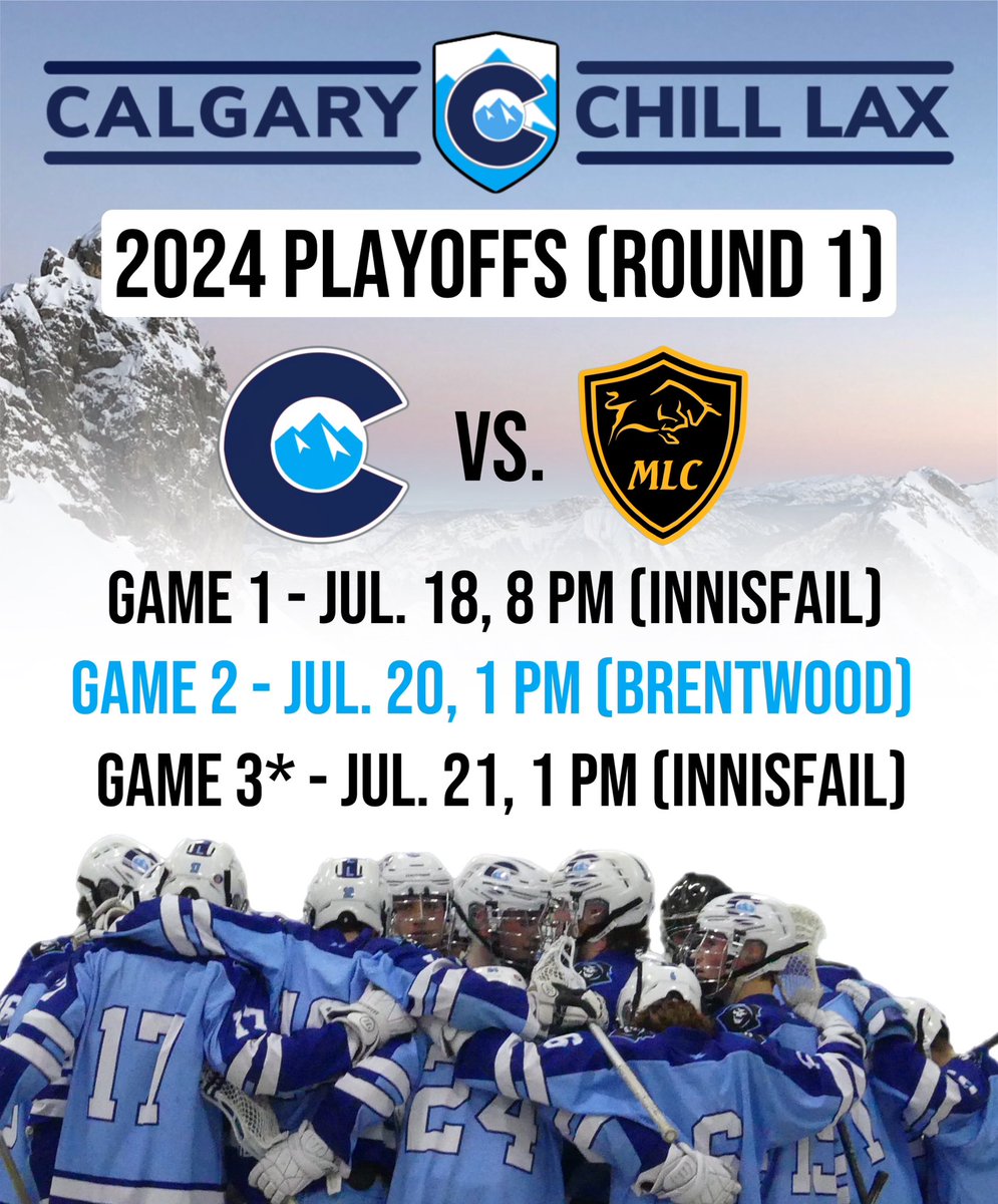 Calgary Chill Lacrosse Club tweet media