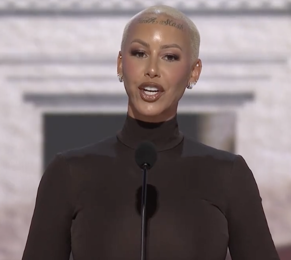 KeithWoodsYT's tweet photo. Comes within an inch of death, GOP handed once in a lifetime opportunity to give him the most badass return ever – sits him down to listen to a speech by a stripper with a head tattoo https://t.co/n8Nmu9yKE0