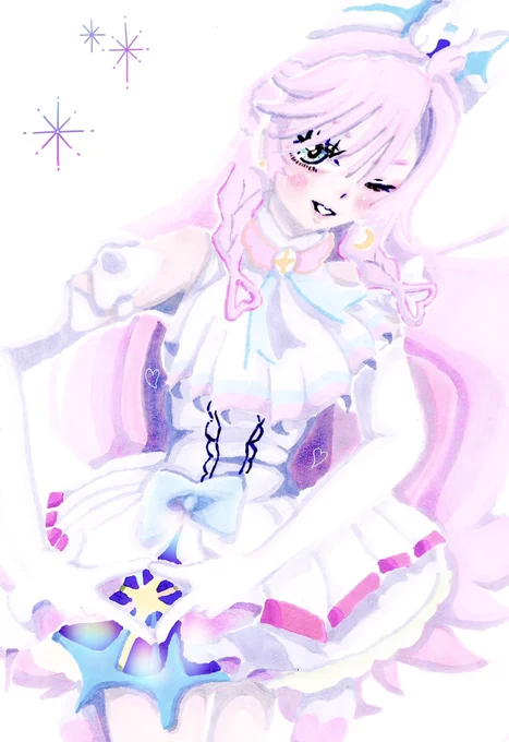 (いつもの)過去絵大明神おめでとうございます!!#キュアプリズム生誕祭2024#キュアプリズム生誕祭 #キュアプリズム誕生祭#キュアプリズム誕生祭2024#イラスト#プリキュア #precure 