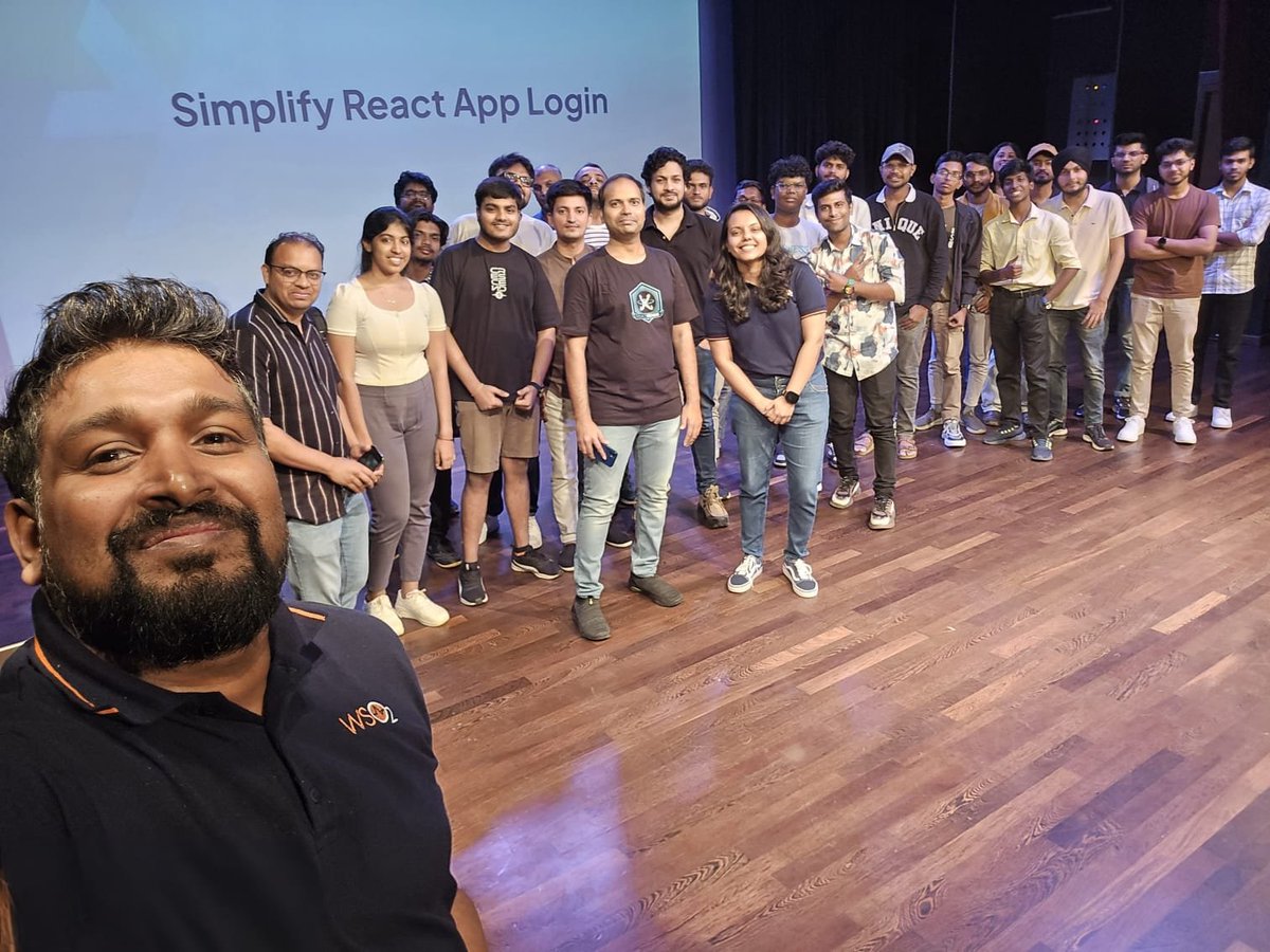asgardeo's tweet image. Our React experts showcased Asgardeo React SDK at React Bangalore Meetup, highlighting easy login integration and security best practices. We had engaging discussions on leveraging an IdP for login vs. implementing in-app login.@ReactBangalore Thanks for  organizing! #Asgardeo…