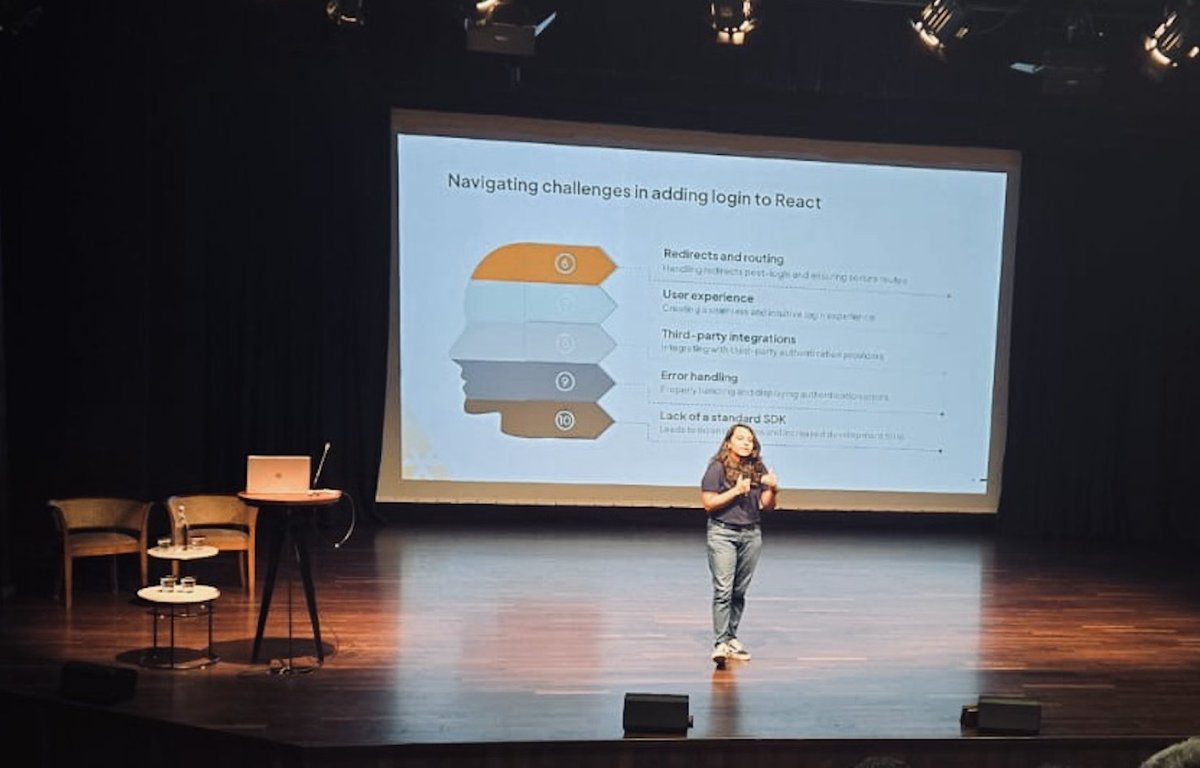 asgardeo's tweet image. Our React experts showcased Asgardeo React SDK at React Bangalore Meetup, highlighting easy login integration and security best practices. We had engaging discussions on leveraging an IdP for login vs. implementing in-app login.@ReactBangalore Thanks for  organizing! #Asgardeo…