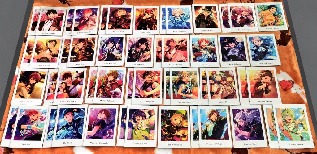 torihiki_date's tweet photo. @0
【交換/譲渡】
あんスタ ぱしゃっつ 夢ノ咲Memorial Action Private

(譲)
北斗/スバル/真/◇真緒/英智/渉/桃李/弓弦/◇敬人/紅郎/颯馬/☆零/◇晃牙/アドニス/☆レオ/☆凛月/嵐/◇司/☆千秋/◇奏汰/鉄虎/翠/忍/友也/光/創/ひなた/ゆうた/◇宗/☆みか/◇夏目/つむぎ/宙/斑/◇凪砂/☆日和/☆ジュン
→ https://t.co/dTbIZDMvsA