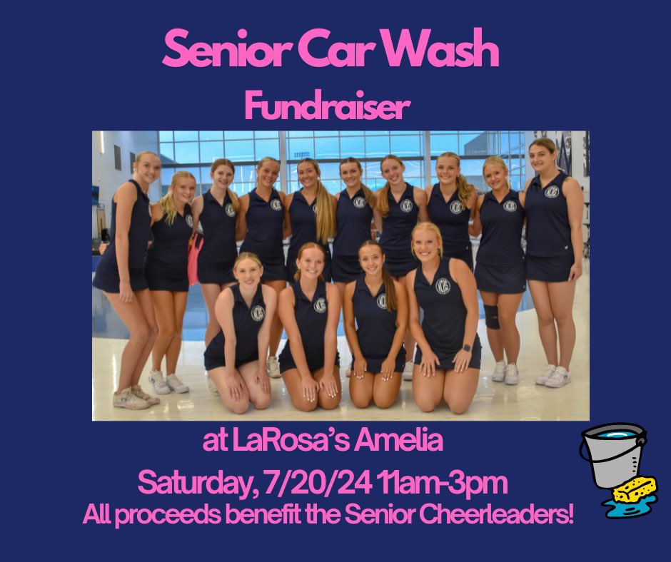 Kimberly Miller (@kimberlyoh1973) on Twitter photo Need to wash your car?? Stop by the LaRosa’s in Amelia this Saturday and let the WCHS Senior Cheerleaders wash it for you! Thanks for your support! <a href="/WCHSstrength/">WCHS Strength</a> <a href="/WCHSWolvesFB/">West Clermont HS Wolves Football</a> <a href="/WCHSBoysHoops/">West Clermont Boys Basketball</a> <a href="/WCW_Baseball/">West Clermont Baseball</a> Need to wash your car?? Stop by the LaRosa’s in Amelia this Saturday and let the WCHS Senior Cheerleaders wash it for you! Thanks for your support! <a href="/WCHSstrength/">WCHS Strength</a> <a href="/WCHSWolvesFB/">West Clermont HS Wolves Football</a> <a href="/WCHSBoysHoops/">West Clermont Boys Basketball</a> <a href="/WCW_Baseball/">West Clermont Baseball</a>