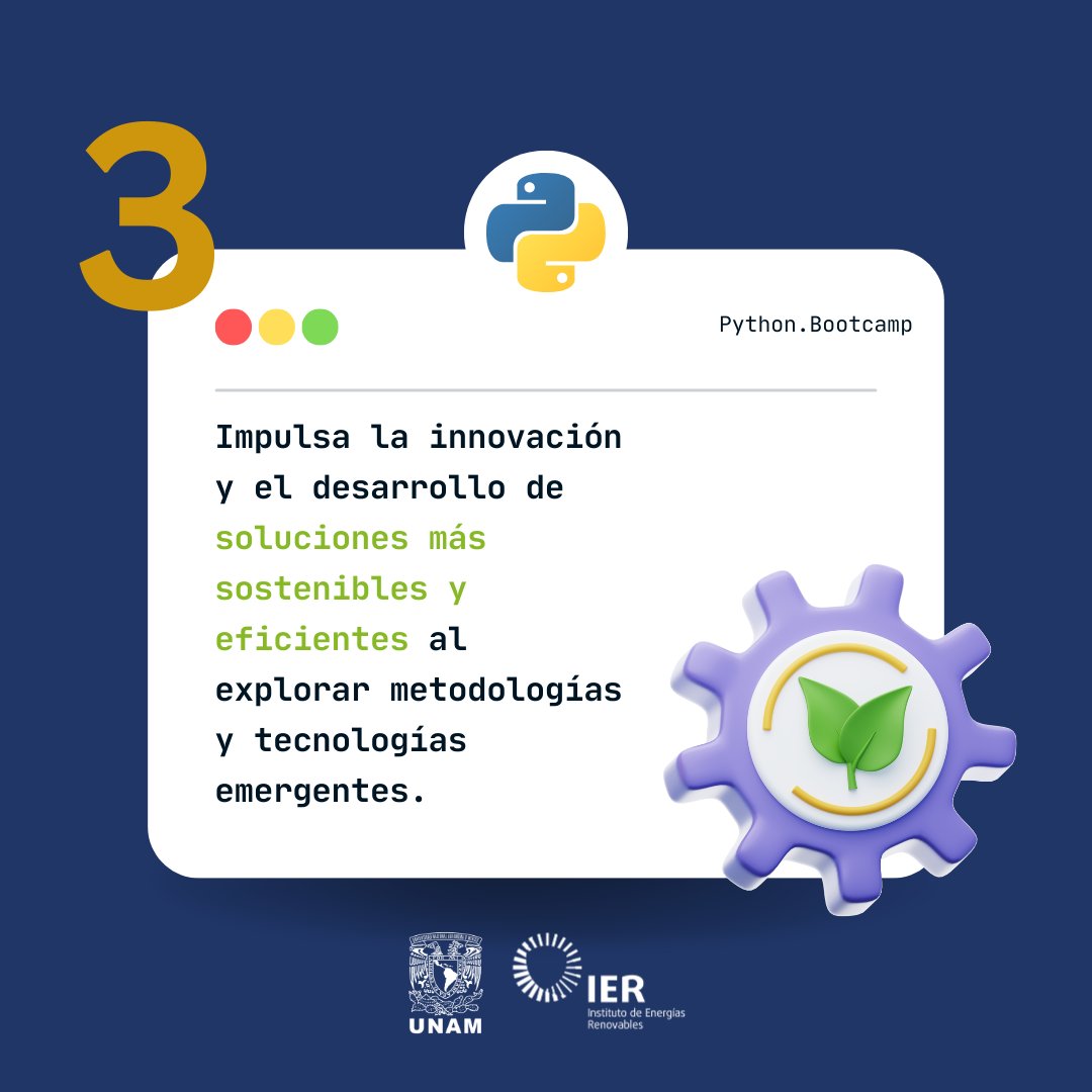 Aprende a usar #Python y domina el manejo y visualización de series temporales, con ello obtendrás beneficios clave para destacar en tu área profesional.  🎖️🏆

🐍 Python Bootcamp: Domina el manejo y visualización de series temporales

📲 Más información: altamarmx.github.io/python_bootcam…