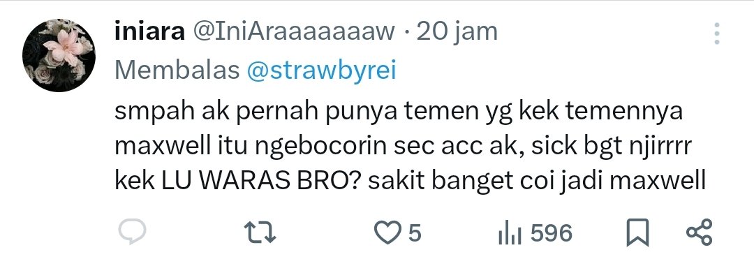 ngeri kali fans si maxwell ini anjir