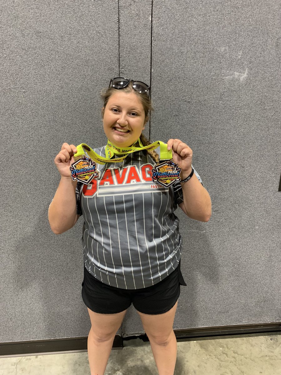 Savage18U's tweet photo. Cleaned up at skills comp today!  FASA National Championship, opening day.  

Around the Horn 1st place - Mattie Terry, Rae Skiles, Maddie Kendrick, Jadynn Reames

Home to Home 1st place and Outfield Throwdown 1st place - Emma Prater

Pitching Velo 1st place - Mattie Terry https://t.co/xurdGlWQ3r