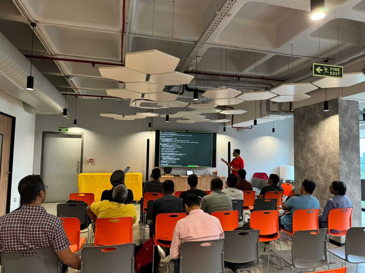 couchbase's tweet photo. ☕ We had an awesome time hosting last week's Java User Group (#JUG) Meetup at the #Couchbase Bengaluru office! 🇮🇳 Thanks to the speakers: Fairoz Matte from Oracle, and Miji Cherian + @HowDevelop from Couchbase

*This was one of the most interactive crowds we've seen 👀 https://t.co/CoRRsHFI3p