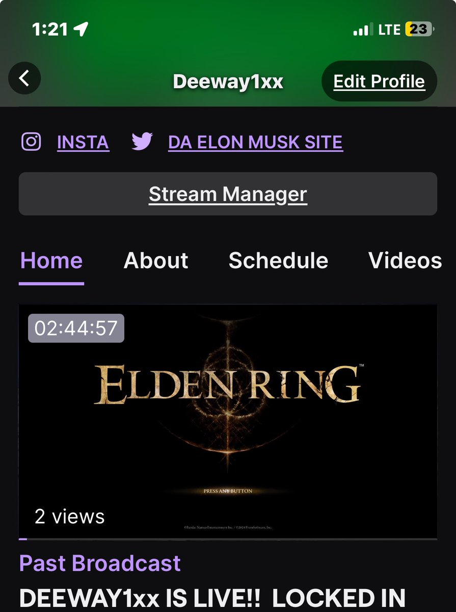 deeway1xx's tweet photo. GOT A POINTS SYSTEM FOR MY STREAM YALL COME CHECK IT OUT AND SUPPORT 💚💚💚 https://t.co/R0Tdirc7R9