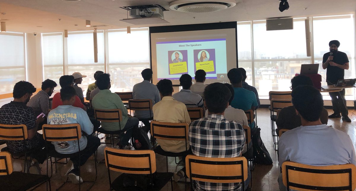 asgardeo's tweet image. Amazing feedback from Delhi React developers at the JSLovers Delhi meetup! Our experts presented on React app login, highlighting the user-friendliness and  developer experience of Asgardeo and React SDK. @jslovers_del Thanks for organizing! #React #Asgardeo #JSLovers…