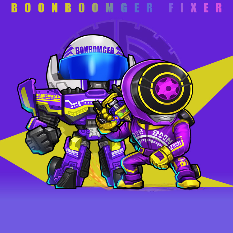 Appleapie_art's tweet photo. Bun Violet + Byun Diesel and Boonboomgers! 
"Bakuage Tire! ByunByunByum!"

  #supersentai #poweranger #superhero #gattai #boonboomger #BakuageSentaiBoonboomger #爆上戦隊ブンブンジャー #tokusatsu https://t.co/rNpHzKWOS9