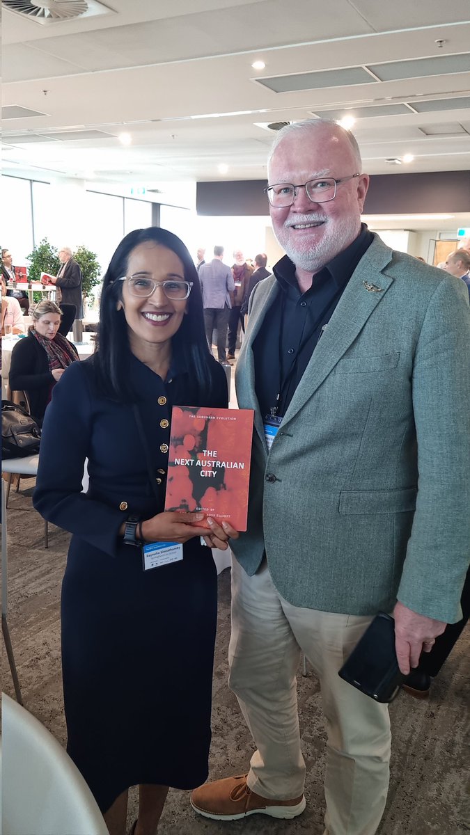 Missing <a href="/Guy_Gibson/">Guy Gibson</a>  at The Future of Suburbia conference today! Congratulations to <a href="/RosscoElliott/">Ross Elliott</a>  and <a href="/Guy_Gibson/">Guy Gibson</a>  on their new book! #Connorcourt