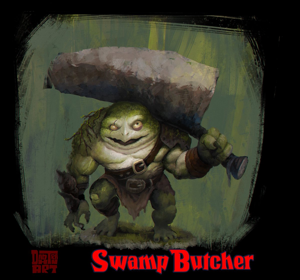 danhtran88's tweet photo. Swamp Butcher #commissionopen #commission_art https://t.co/tOAuvRyDCf