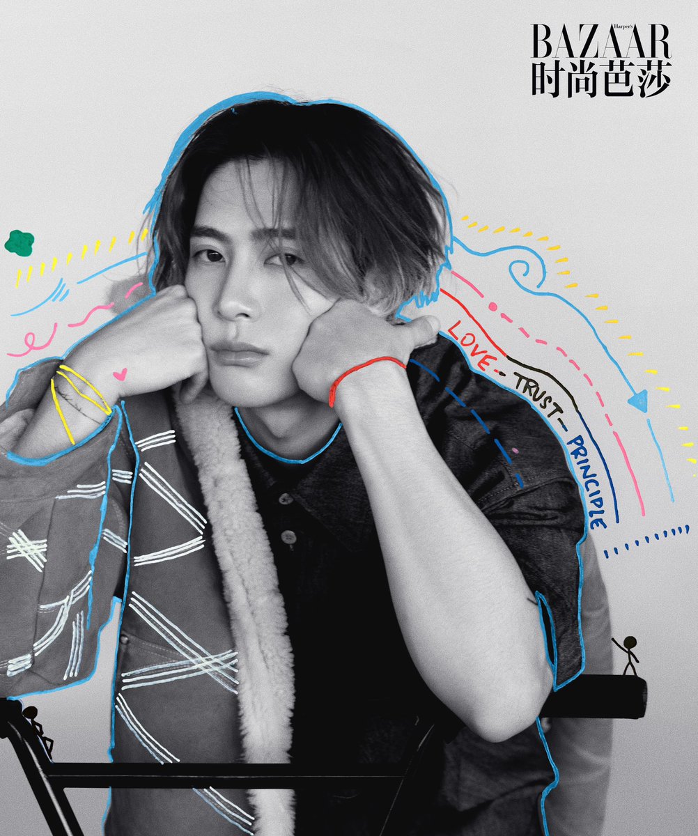 SuperiorJSW's tweet photo. he’s SO handsome I would compliment him everyday and remind him how beautiful he is 

|| #JacksonWangxBAZAAR @JacksonWang852 || 🩶 https://t.co/thXHt2wOeS