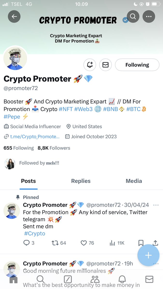 excsoursally's tweet photo. @jihanicorn @BBCrypt0 @promoter72 @Winslowcallz @carlacryptostar donee all makjii https://t.co/MohkSC2Voh