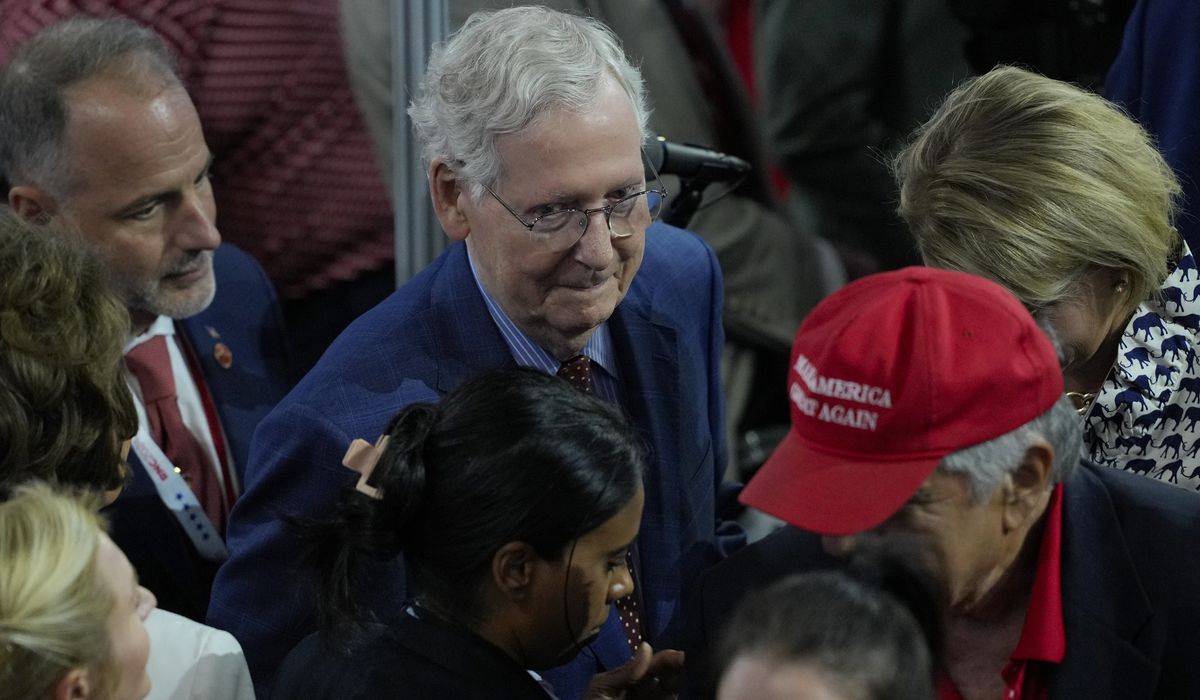 Mitch McConnell showered with boos at the Republican National Convention

trib.al/nc63YAA