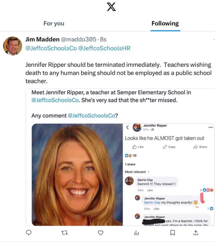 Kimbalee77's tweet photo. @JeffcoSchoolsCo @jeffcoschoolshr https://t.co/88CZ6l7ljO