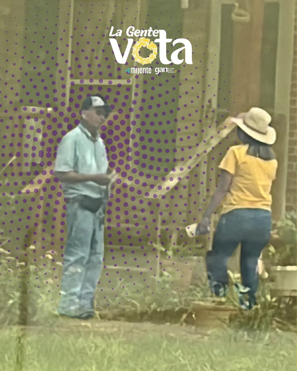 GLAHR Action Network volunteers are knocking on doors to help Latinos rethink their vote‼️To register to vote early in the 2024 presidential election, visit the GA Sec. of State’s Office’s My Voter Page at mvp.sos.ga.gov/s/ or call our hotline to learn more at (770)457-5232