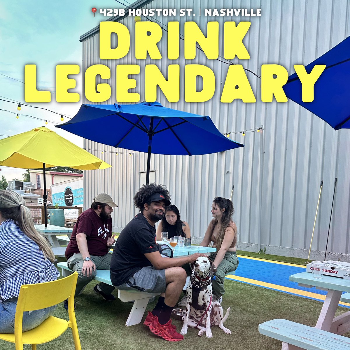 Here’s what’s happenin’ this week at the Ranch:

Mon: open 6-9pm <a href="/tenx9nashville/">Tenx9 Nashville</a> 
Tues/Wed/Thurs: open 2-10pm
Fri/Sat: open 12-11pm
Sun: open 12-7pm

#DrinkLegendary