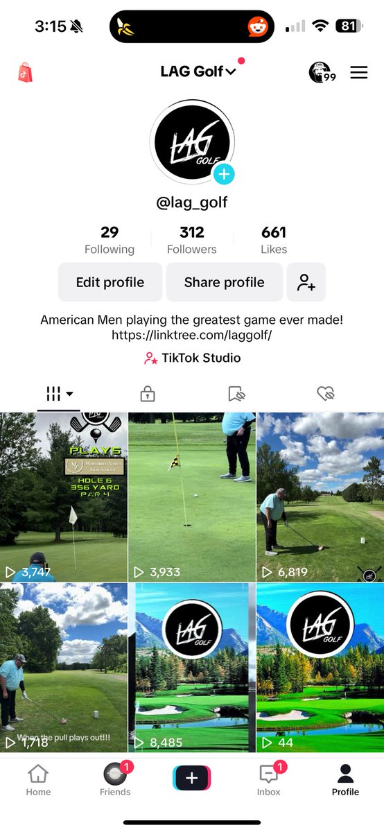 LAGGolfco's tweet photo. 300???? Did we just hit 300!!!!!! LFG #LAGGolf #golf #passion #golflife https://t.co/1YOAnlf8vM