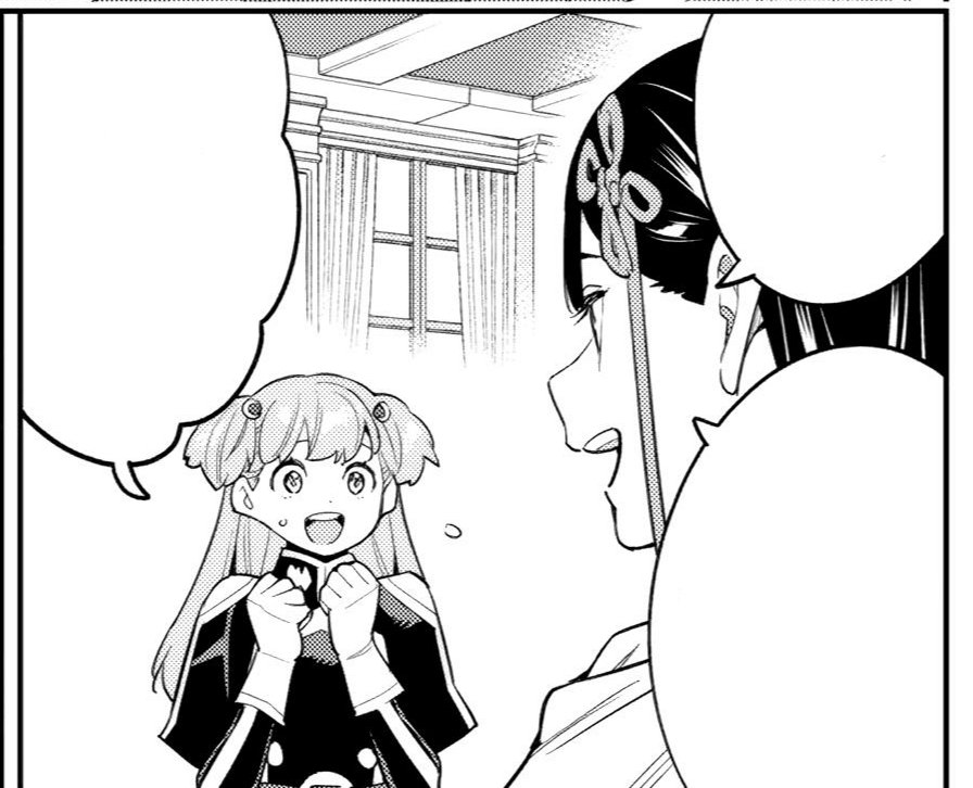 Rubbing her forhead a bit, the Kami looks at her with a small chuckle.

" Yes? "